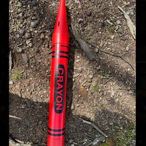 35” Red Crayon Jumbo Giant Bank
